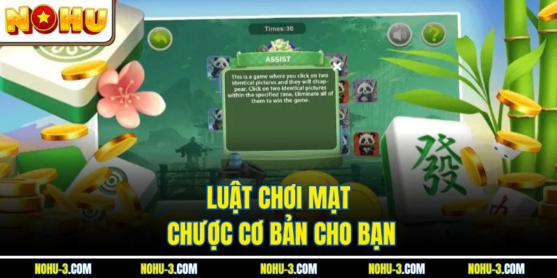 Luật chơi mạt chược cơ bản cho bạn